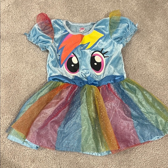 🎉GREAT condition “My Little Pony” Rainbow Costume - Blue, Red, Yellow - Picture 1 of 7